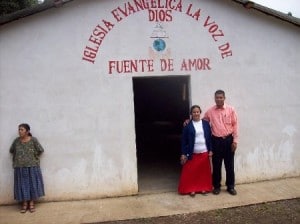 Luis and his wife are starting a church in El Salvador. This is a church that we started in a Guatemalan village.